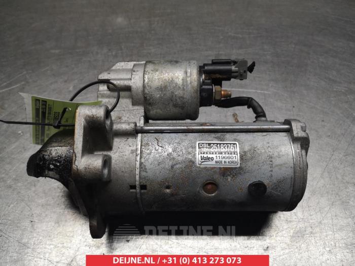 Gebrauchte Anlasser Chevrolet Orlando (YYM/YYW) 2.0 D 16V Preis € 40,00 Margenregelung angeboten von V.Deijne Jap.Auto-onderdelen BV