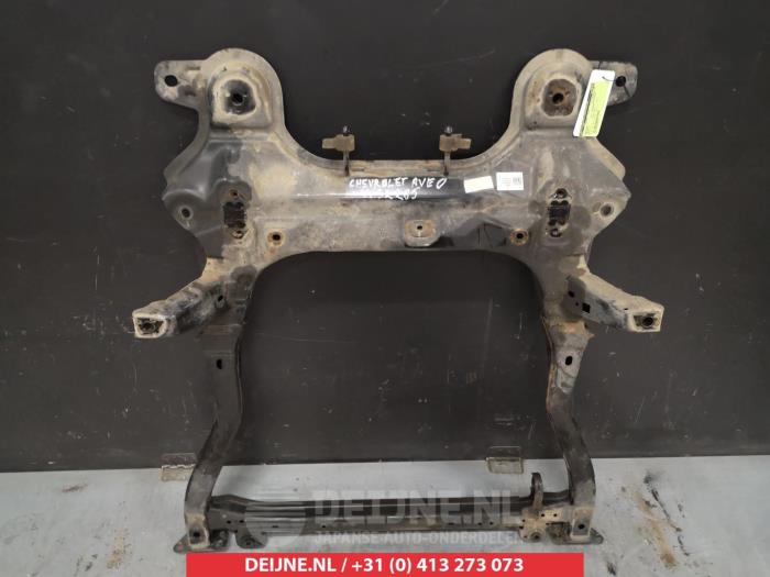 Usagé Faux châssis Chevrolet Aveo 1.3 D 16V Prix € 100,00 Règlement à la marge proposé par V.Deijne Jap.Auto-onderdelen BV