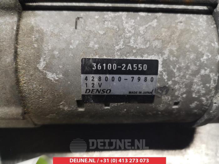 Used Starter Kia Sportage (SL) 1.7 CRDi 16V 4x2 Price € 45,00 Margin scheme offered by V.Deijne Jap.Auto-onderdelen BV