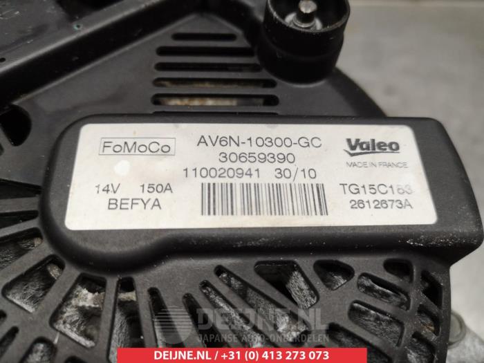 Used Dynamo Mazda 5 (CWA9) 1.6 CITD 16V Price € 50,00 Margin scheme offered by V.Deijne Jap.Auto-onderdelen BV