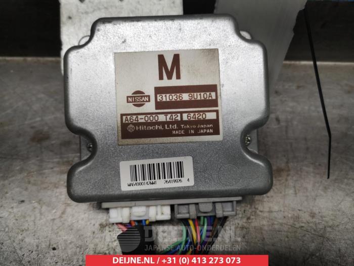 Used Automatic gearbox computer Nissan Note (E11) 1.6 16V Price € 50,00 Margin scheme offered by V.Deijne Jap.Auto-onderdelen BV