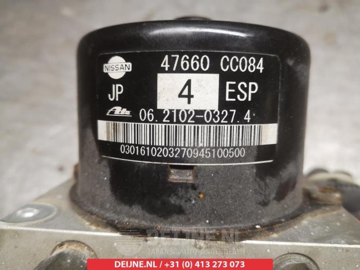 ABS pump from a Nissan Murano (Z51) 3.5 V6 24V 4x4 2005