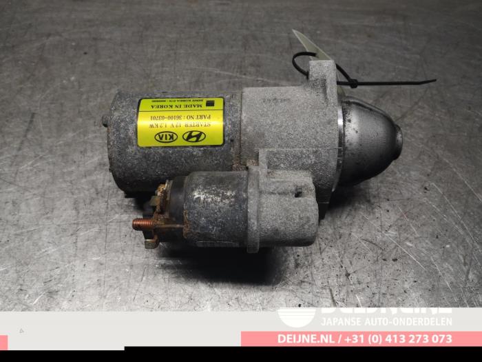 Gebrauchte Anlasser Hyundai i30 (PDEB5/PDEBB/PDEBD/PDEBE) 1.4 T-GDI 16V Preis € 45,00 Margenregelung angeboten von V.Deijne Jap.Auto-onderdelen BV