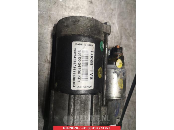 Used Starter Hyundai i20 (GBB) 1.2i 16V Price € 25,00 Margin scheme offered by V.Deijne Jap.Auto-onderdelen BV