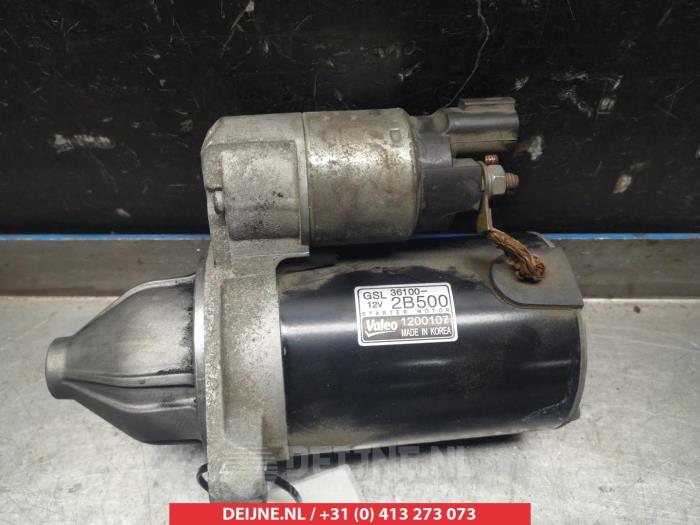 Begagnade Startmotor Hyundai Veloster Pris € 35,00 Marginaltabell erbjuds av V.Deijne Jap.Auto-onderdelen BV