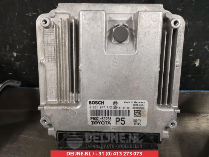 Used Engine management computer Toyota Verso S 1.4 D-4D Price € 100,00 Margin scheme offered by V.Deijne Jap.Auto-onderdelen BV