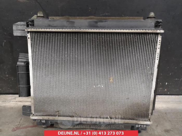 Radiator from a Toyota Verso S 1.4 D-4D 2011
