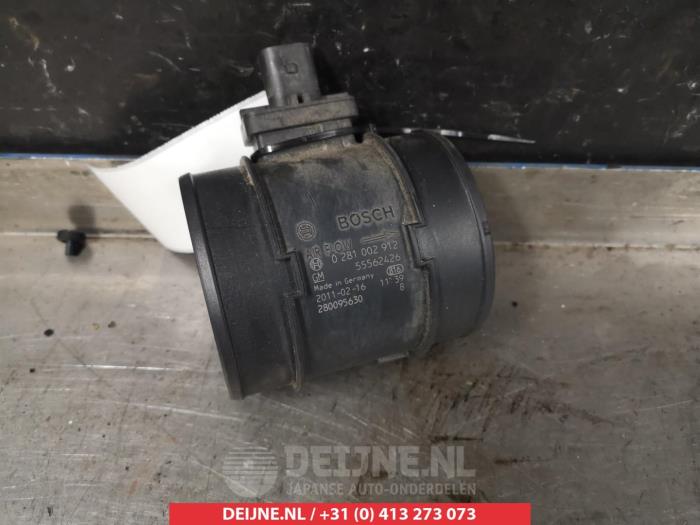 Begagnade Luftflödesmätare Chevrolet Orlando (YYM/YYW) 2.0 D 16V Pris € 15,00 Marginaltabell erbjuds av V.Deijne Jap.Auto-onderdelen BV