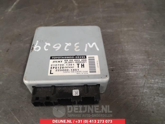Used Power steering computer Toyota Yaris III (P13) 1.0 12V VVT-i Price € 75,00 Margin scheme offered by V.Deijne Jap.Auto-onderdelen BV