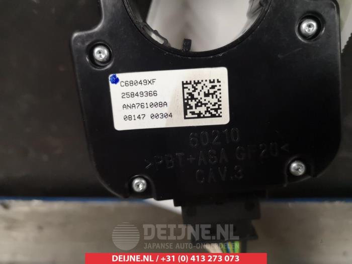 Steering angle sensor Chevrolet Cruze 1.8 16V VVT - 25849366