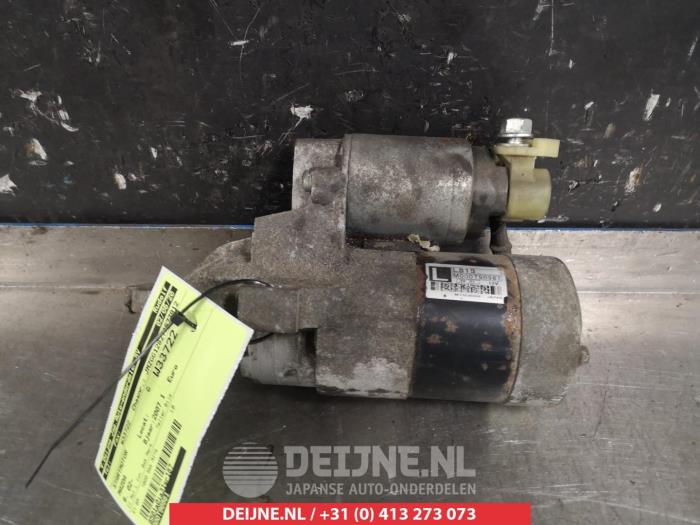 Usagé Démarreur Mazda 6 (GG12/82) 1.8i 16V Prix € 25,00 Règlement à la marge proposé par V.Deijne Jap.Auto-onderdelen BV