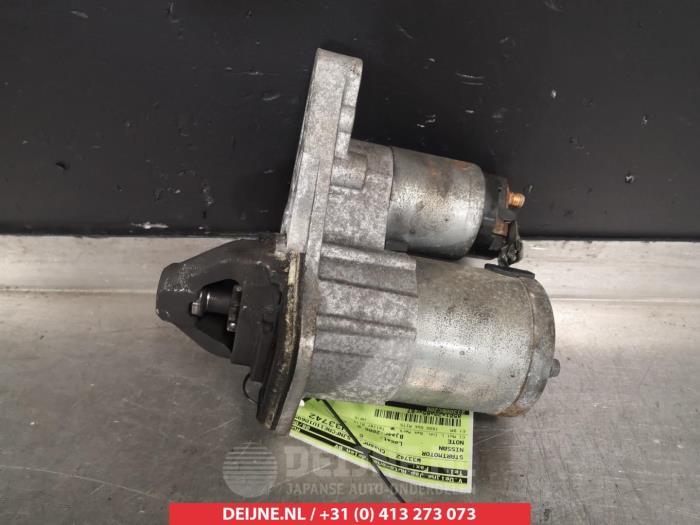 Gebrauchte Anlasser Nissan Note (E11) 1.6 16V Preis € 25,00 Margenregelung angeboten von V.Deijne Jap.Auto-onderdelen BV