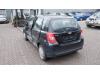Tailgate from a Chevrolet Aveo (250), 2008 / 2011 1.2 16V, Hatchback, Petrol, 1.206cc, 62kW (84pk), FWD, B12D1, 2008-04 / 2011-05 2008