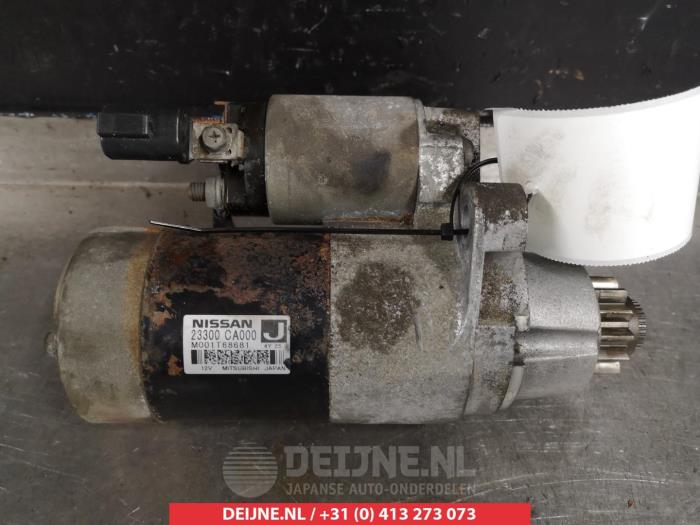 Gebrauchte Anlasser Nissan Murano (Z50) 3.5 V6 24V 4x4 Preis € 30,00 Margenregelung angeboten von V.Deijne Jap.Auto-onderdelen BV