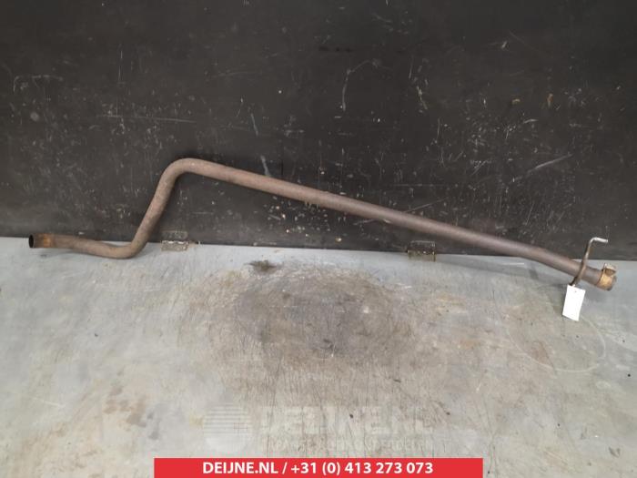 Exhaust middle section from a Mitsubishi Colt (Z2/Z3) 1.5 DI-D 12V HP 2005