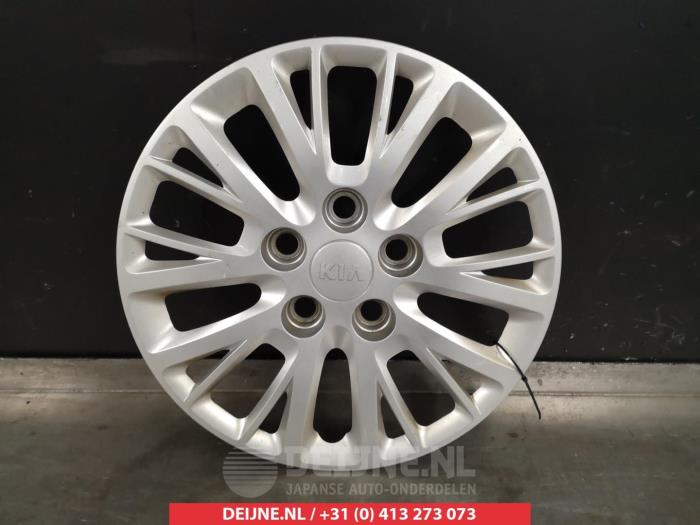 Używane Kolpak Kia Pro cee'd (JDB3) 1.4 CRDi 16V Cena € 20,00 Procedura marży oferowane przez V.Deijne Jap.Auto-onderdelen BV