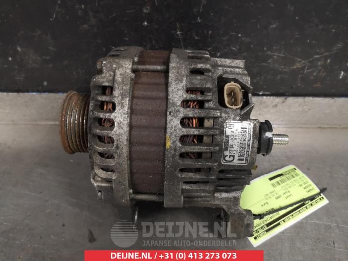 Used Dynamo Nissan 370 Z (Z34A) 3.7 V6 24V Price € 50,00 Margin scheme offered by V.Deijne Jap.Auto-onderdelen BV