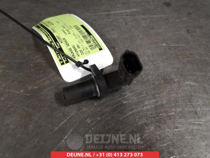 Begagnade Vevaxelsensor Hyundai i20 1.2i 16V Pris € 25,00 Marginaltabell erbjuds av V.Deijne Jap.Auto-onderdelen BV