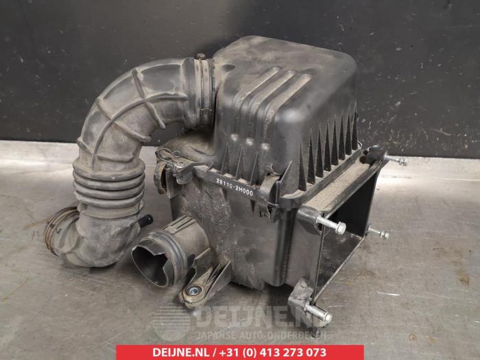 Begagnade Luftfilterhus Kia Cee'd (EDB5) 1.4 CVVT 16V Pris € 50,00 Marginaltabell erbjuds av V.Deijne Jap.Auto-onderdelen BV