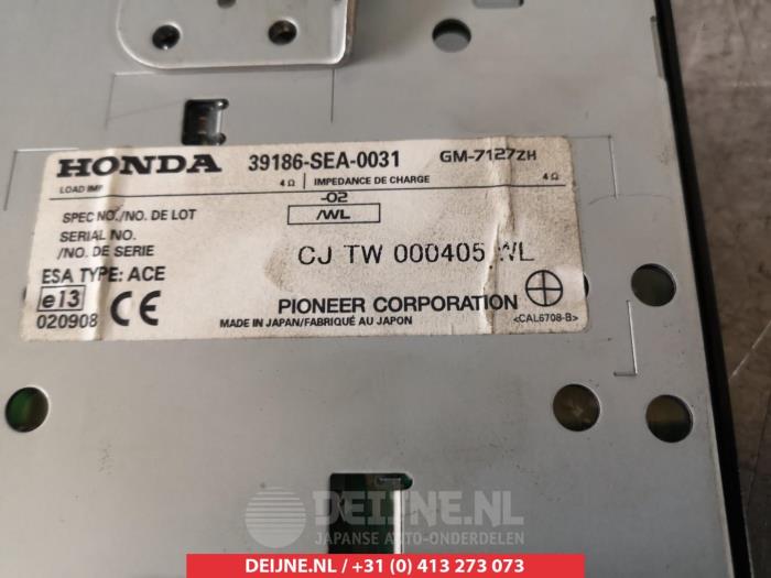 Wzmacniacz radiowy z Honda Accord (CL/CN) 2.4 i-VTEC 16V 2004