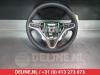 Steering wheel from a Honda Civic (FK/FN), 2005 / 2012 1.8i VTEC 16V, Hatchback, Petrol, 1.798cc, 103kW (140pk), FWD, R18A2, 2005-09 / 2012-01 2007