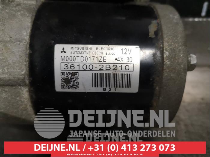 Used Starter Kia Pro cee'd (JDB3) 1.6 GT 16V Price € 50,00 Margin scheme offered by V.Deijne Jap.Auto-onderdelen BV