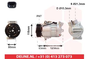 Nuevos Bomba de aire acondicionado Nissan Qashqai Precio € 302,50 IVA incluido ofrecido por V.Deijne Jap.Auto-onderdelen BV