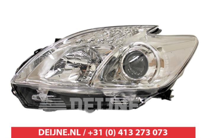 Headlight, left from a Toyota Prius 2009