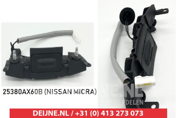 Für Nissan Micra III K12 Heckklappe, Griff, Schalter, Öffner