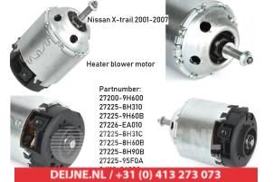 New Heating and ventilation fan motor Nissan X-Trail Price € 75,00 Inclusive VAT offered by V.Deijne Jap.Auto-onderdelen BV