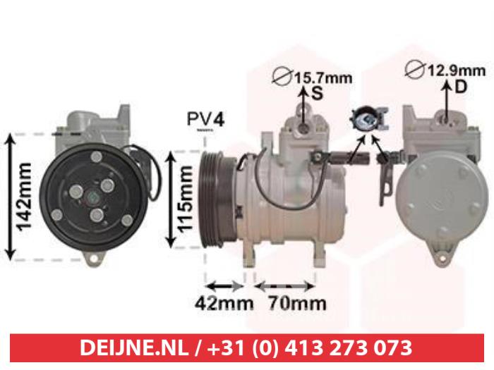 Neuf Pompe clim Hyundai I10 Prix € 201,37 Prix TTC proposé par V.Deijne Jap.Auto-onderdelen BV
