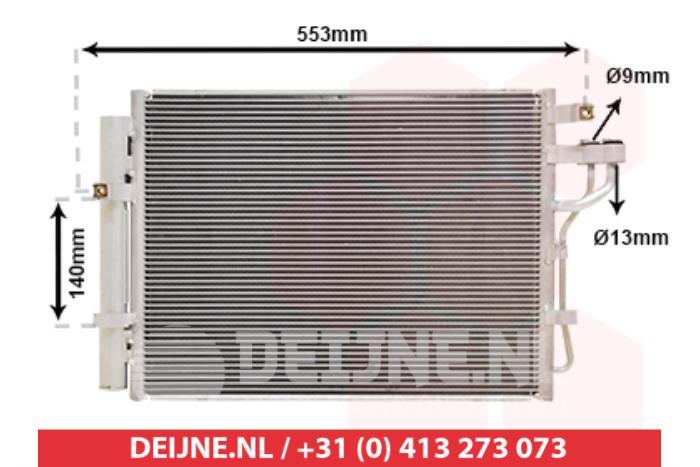 Neue Klima Kondensor Kia Picanto Preis € 54,35 Mit Mehrwertsteuer angeboten von V.Deijne Jap.Auto-onderdelen BV