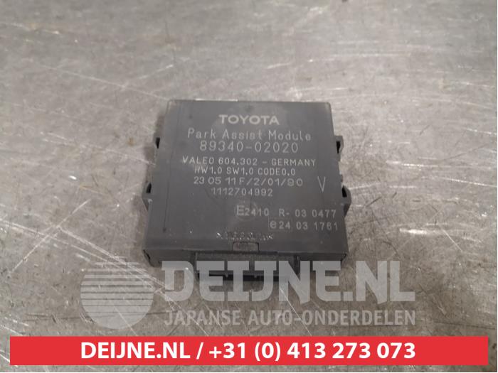 Begagnade PDC-modul Toyota Auris (E15) 1.8 16V HSD Full Hybrid Pris € 70,00 Marginaltabell erbjuds av V.Deijne Jap.Auto-onderdelen BV