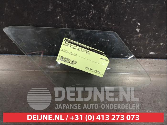 Usados Ventanilla triangular derecha delante Honda Insight (ZE2) 1.3 16V VTEC Precio € 35,00 Norma de margen ofrecido por V.Deijne Jap.Auto-onderdelen BV