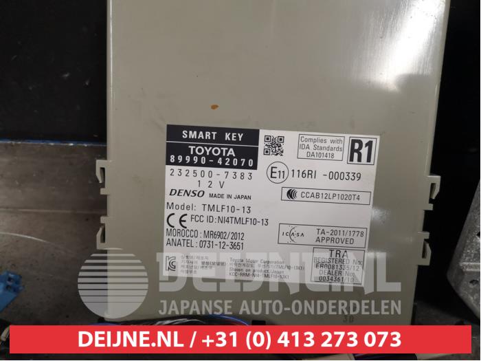 Used Engine management computer Toyota RAV4 (A4) 2.0 D-4D 16V 4x4 Price € 125,00 Margin scheme offered by V.Deijne Jap.Auto-onderdelen BV