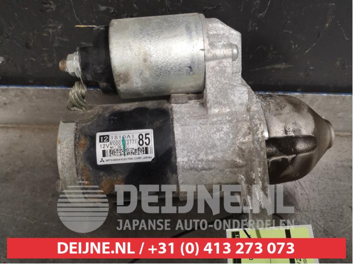 Used Starter Mitsubishi Lancer Sports Sedan (CY/CZ) 1.6 MIVEC 16V Price € 35,00 Margin scheme offered by V.Deijne Jap.Auto-onderdelen BV