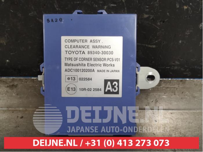 Usados Módulo PDC Lexus GS (..S19) 300 3.0 24V VVT-i Precio € 50,00 Norma de margen ofrecido por V.Deijne Jap.Auto-onderdelen BV