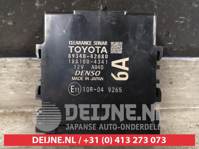Usados Módulo PDC Toyota RAV4 (A5) 2.5 Hybrid 16V AWD Precio € 50,00 Norma de margen ofrecido por V.Deijne Jap.Auto-onderdelen BV