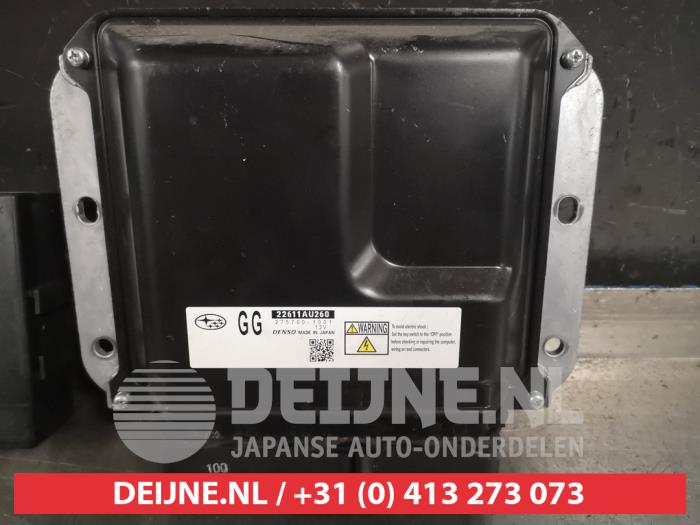 Used Engine management computer Subaru XV (GP) 2.0 D AWD 16V Price € 250,00 Margin scheme offered by V.Deijne Jap.Auto-onderdelen BV