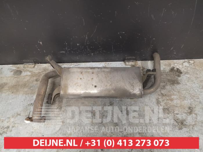 Gebrauchte Auspuff Enddämpfer Mitsubishi Space Star (DG) 1.9 DI-D Preis € 50,00 Margenregelung angeboten von V.Deijne Jap.Auto-onderdelen BV