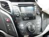 Panneau de commandes chauffage d'un Hyundai i40 CW (VFC) 1.7 CRDi 16V 2012