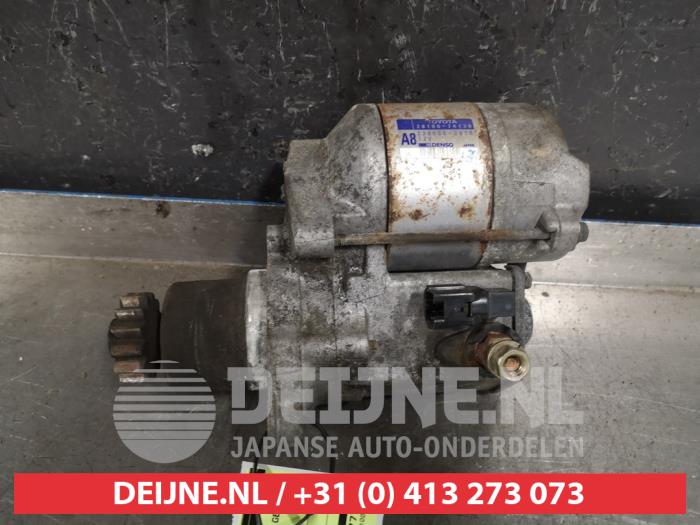 Used Starter Toyota RAV4 (A1) 2.0i,SR 16V 4x4 Price € 30,00 Margin scheme offered by V.Deijne Jap.Auto-onderdelen BV