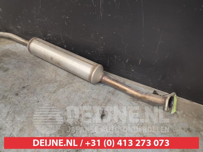 Exhaust middle silencer from a Suzuki Baleno 1.2 Dual Jet 16V 2017