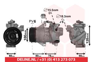 New Air conditioning pump Toyota Yaris Price € 332,75 Inclusive VAT offered by V.Deijne Jap.Auto-onderdelen BV