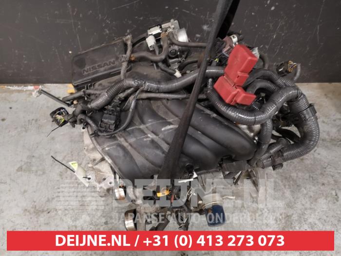 Motor van een Nissan Juke (F15) 1.6 16V 2015