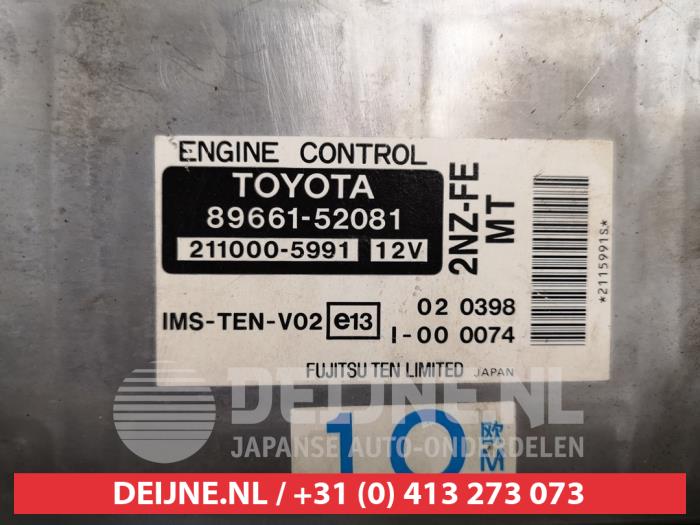 Zündschloss+Schlüssel Toyota Yaris III 1.33 16V Dual VVT-I