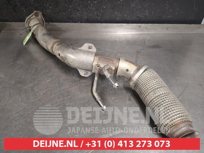 Used Exhaust front section Nissan Qashqai (J11) 1.3 DIG-T 140 16V Price € 25,00 Margin scheme offered by V.Deijne Jap.Auto-onderdelen BV