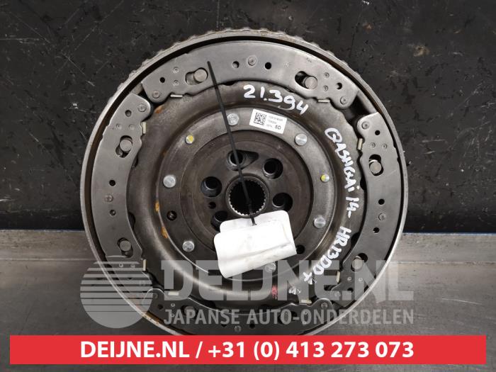 Used Flywheel Nissan Qashqai (J11) 1.3 DIG-T 140 16V Price € 250,00 Margin scheme offered by V.Deijne Jap.Auto-onderdelen BV