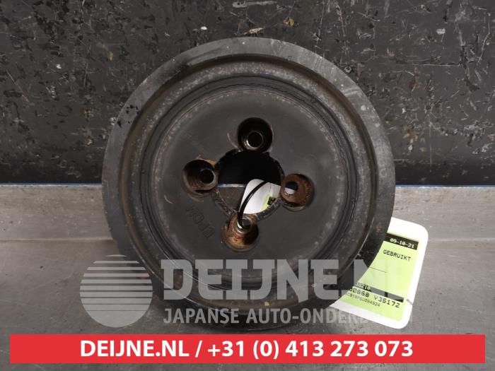 Crankshaft pulley Hyundai Santa Fe I 2.4 16V 4x2 2312438210 G4JS