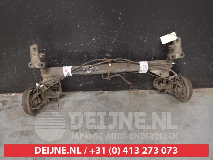 Usagé Train arrière complet Hyundai Getz 1.3i 12V Prix € 100,00 Règlement à la marge proposé par V.Deijne Jap.Auto-onderdelen BV